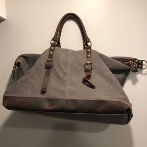 Men’s Leather Duffel Bag